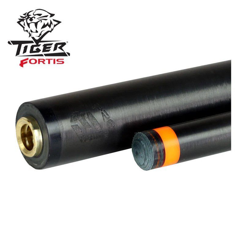 Tiger Fortis Pro Carbon Fiber Shaft Thin Black Collar- Uni-Loc