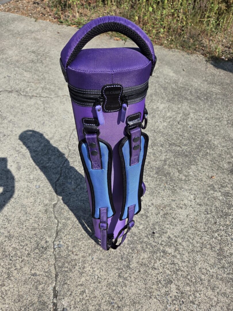 Biggelbachs 3x6 Purple w Blue and Pink accents case by JB Cases - Image 2