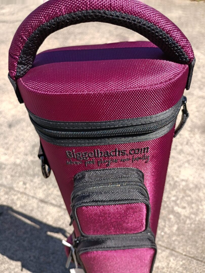 Biggelbachs 4x8 Burgandy and Black case by JB Cases - Image 2