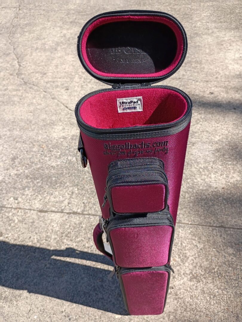 Biggelbachs 4x8 Burgandy and Black case by JB Cases - Image 3