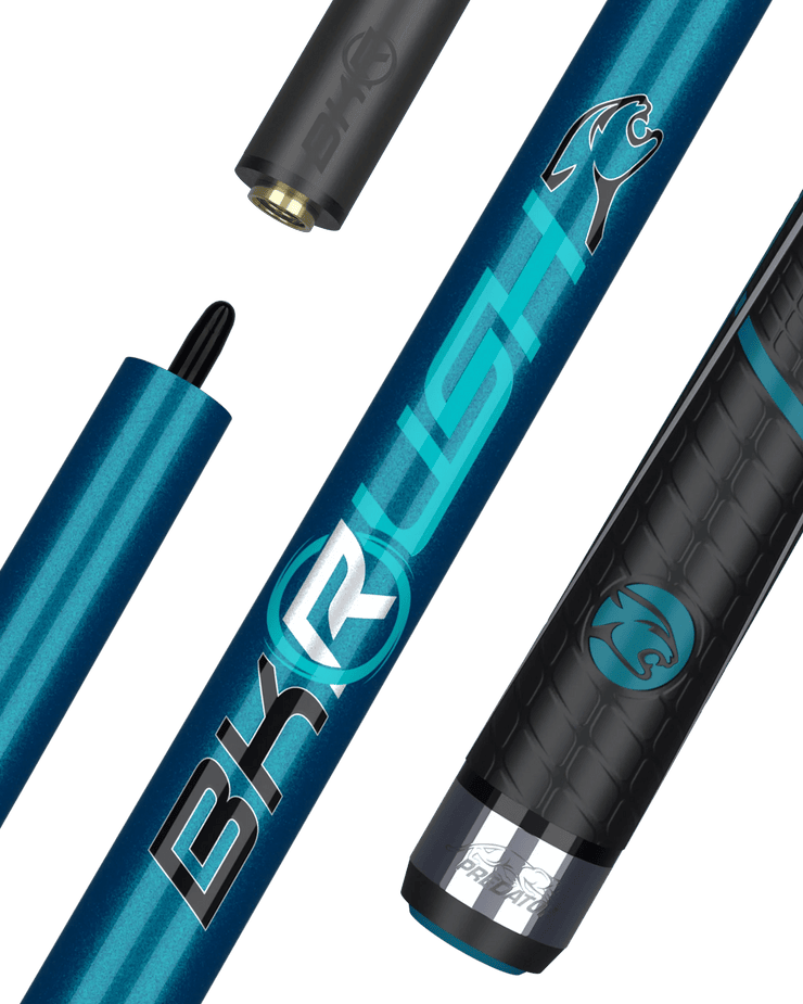 Predator Teal BK Rush® Break Cue - Sport Wrap - Image 2