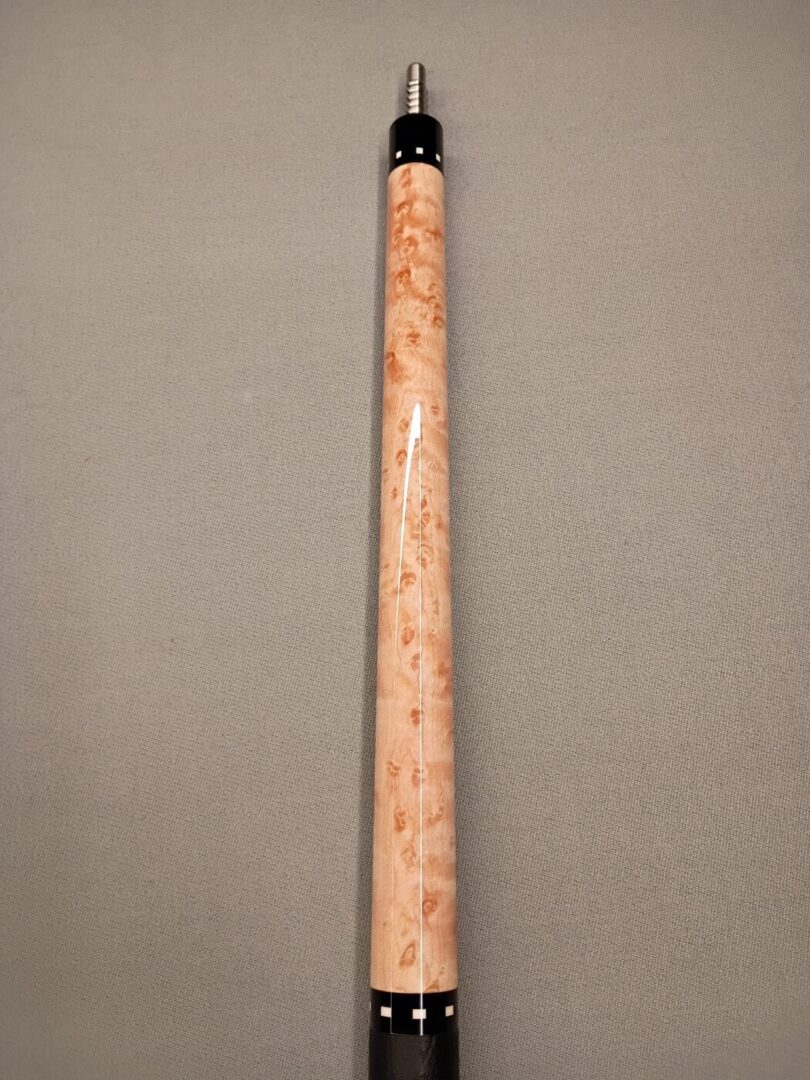 Elliott Custom Pool Cue – Birdseye Maple with Jacoby Black Shaft - Image 7