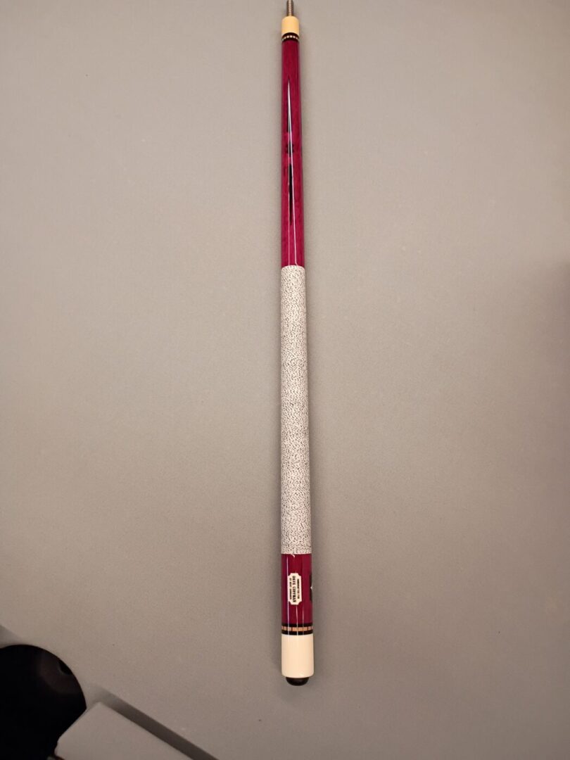 Burt Schrager Custom Pool Cue – Purpleheart, 4 Floating Points - Image 7